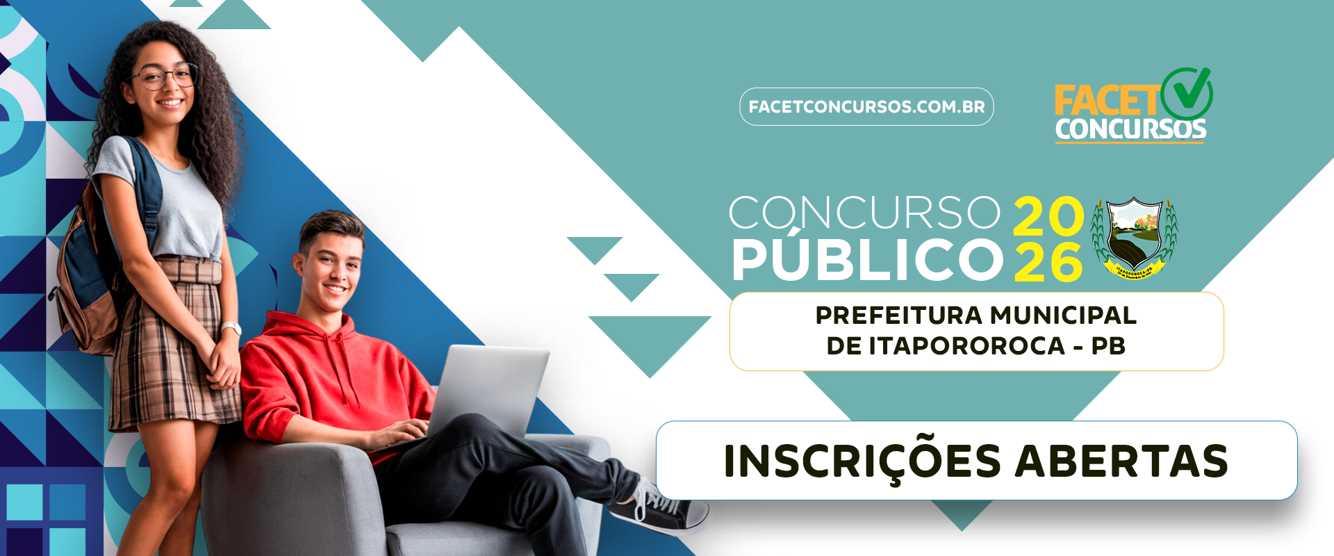 Concurso Público – 01/2026 – PREFEITURA MUNICIPAL DE ITAPOROROCA – PB
