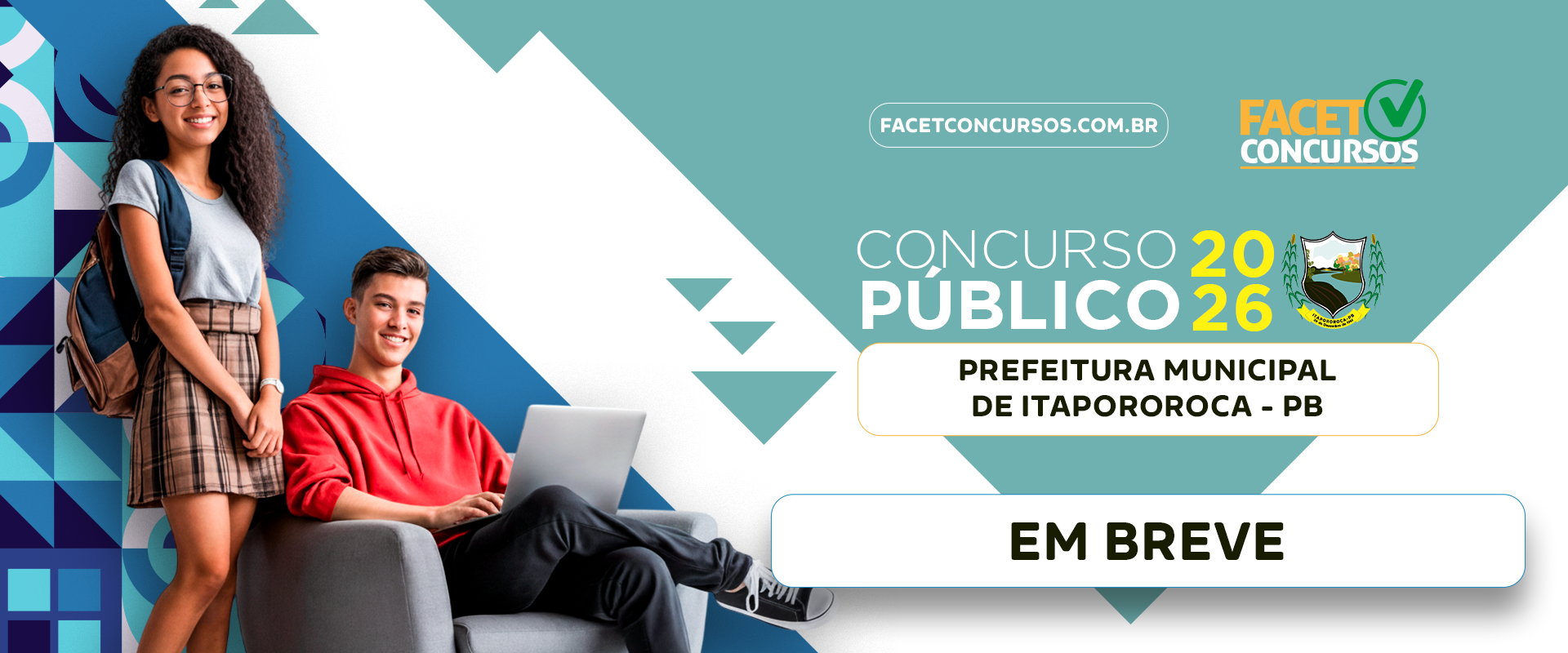 Concurso Público – 01/2026 – PREFEITURA MUNICIPAL DE ITAPOROROCA – PB
